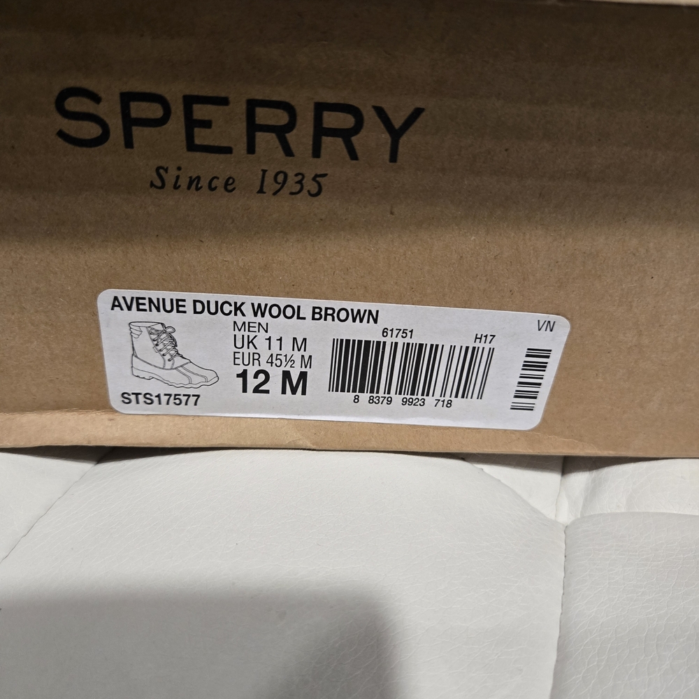 Sperry Brown and Black Duck Boots - Picture 6 of 10